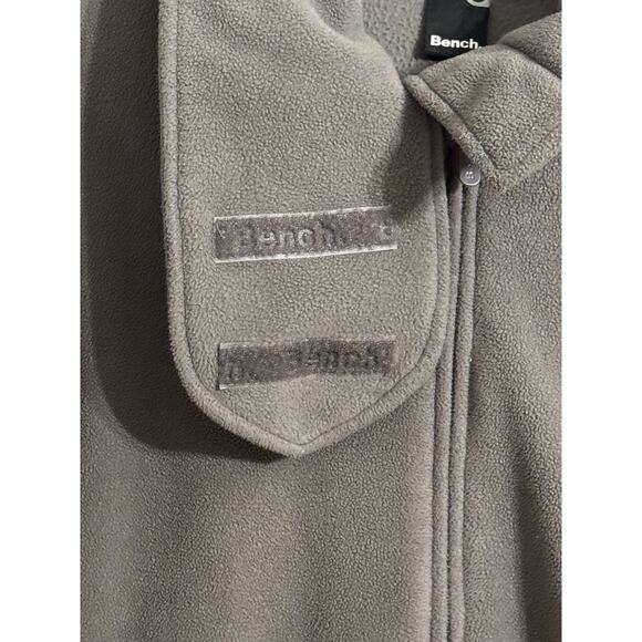 Bench Women’s Full Zip Funnel Neck Gray Fitted Sz Xl Jacket Winter Ski Gorpcore - Picture 5 of 15